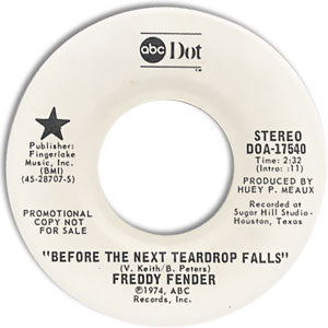 Before The Next Teardrop Falls/ Waiting for Your Love