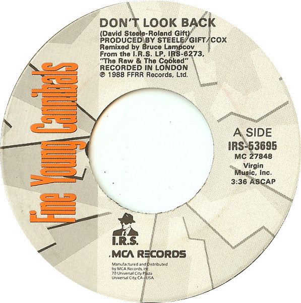 Don't Look Back/ As Hard As It Is