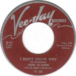 I Don't Know Why/ Let's Sit And Talk