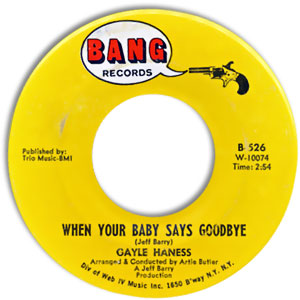 We Got A Thing Going Baby/ When Your Baby Says Goodbye