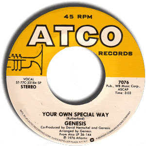 Your Own Special Way/ In That Quiet Earth