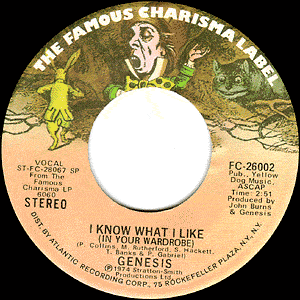 I Know What I Like (In Your Wardrobe)/ Twilight Ale House