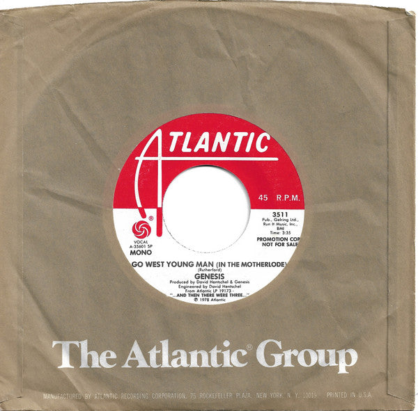 Go West Young Man (In The Motherlode)