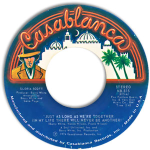 Just As Long As We're Together/ There Will Never Be Another