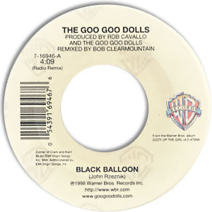 Black Balloon/ Slide (Live)