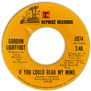 If You Could Read My Mind/ Poor Little Allison