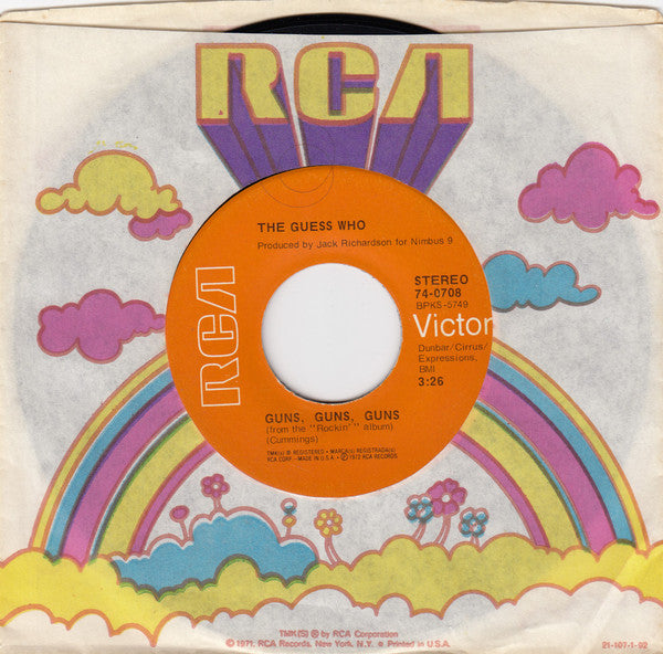 Guns, Guns, Guns/ Heaven Only Moved Once Yesterday