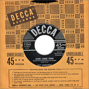 Auld Lang Syne/ Hot Time In The Old Town Tonight