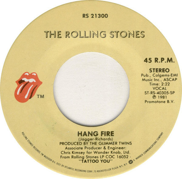 Hang Fire/ Neighbours