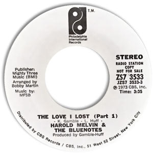 The Love I Lost (Part 1)