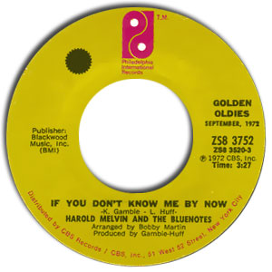 If You Don't Know Me By Now / I Miss You (Part I)