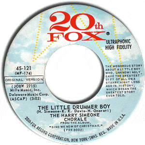 The Little Drummer Boy/ Die Lorelei