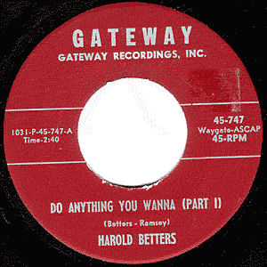 Do Anything You Wanna, Part I