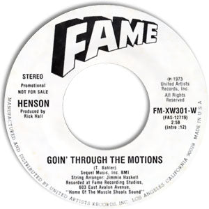 Goin' Through The Motions