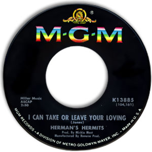 I Can Take or Leave Your Loving/ Marcel's