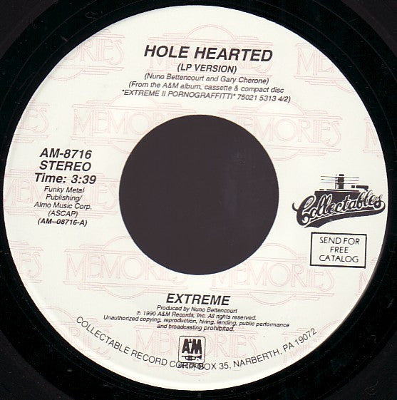 Get The Funk Out/ Hole Hearted