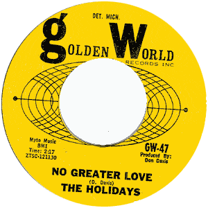 No Greater Love/ Watch Out Girl