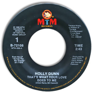 That's What Your Love Does To Me/ Lonesome Highway