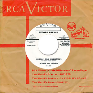 Nuttin' For Christmas/ Santy's Movin' On