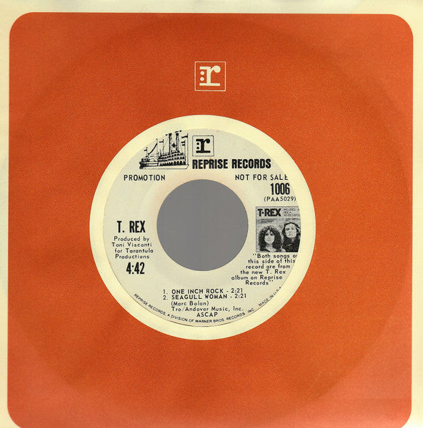 Hot Love/ One Inch Rock - Seagull Woman