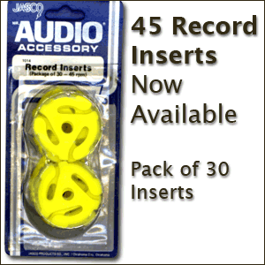 45 Record Inserts