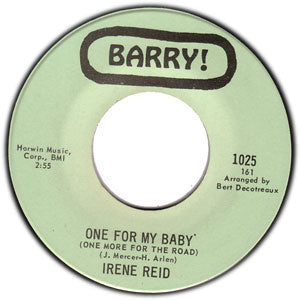 One For My Baby (One More For The Road)/ I Worry About You