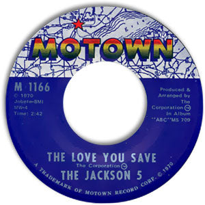 The Love You Save/ I Found That Girl