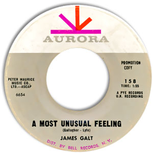 With My Baby/ A Most Unusual Feeling