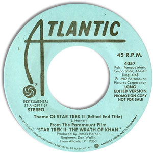 Theme Of Star Trek II (Edited End Title)