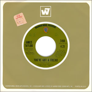 You've Got A Friend/ You Can Close Your Eyes