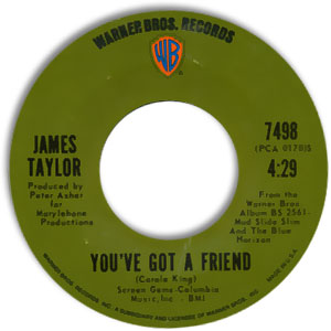 You've Got A Friend/ You Can Close Your Eyes