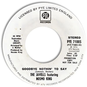 Goodbye Nothin' To Say