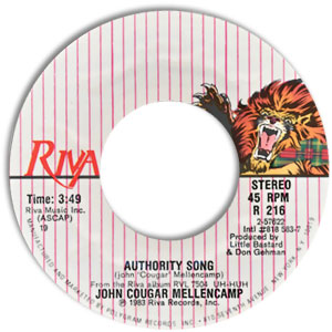 Authority Song/ Pink Houses (Acoustic Version)