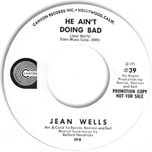 Somebody's Been Lovin' You (But It Ain't Been Me)/ He Ain't Doing Bad