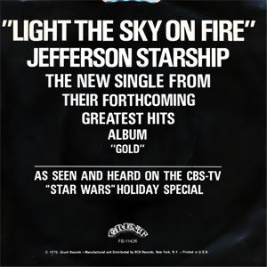 Light The Sky On Fire/ Hyperdrive