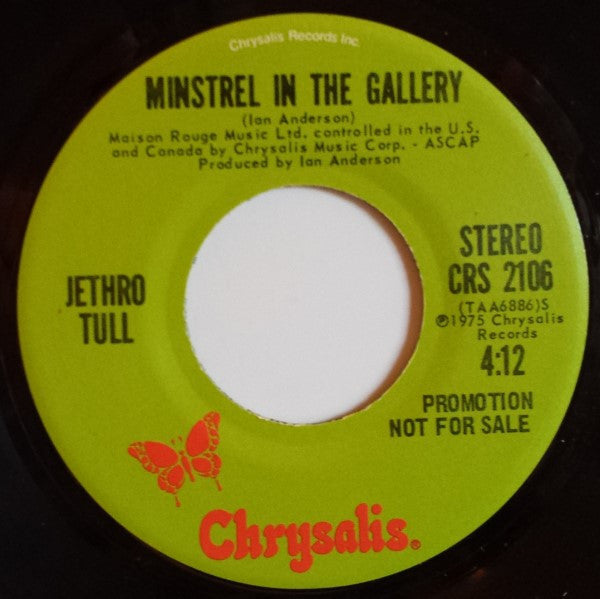 Minstrel In The Gallery/ Summer Day Sand