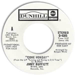 Come Monday/ The Wino And I Know