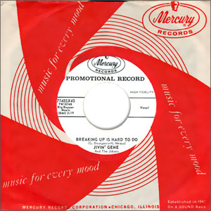 Breaking Up Is Hard To Do/ My Need For Love