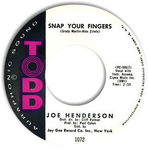 Snap Your Fingers/ If You See Me Cry