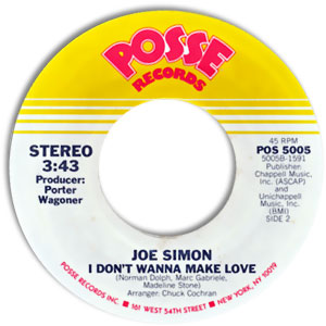 Glad You Came My Way/ I Don't Wanna Make Love