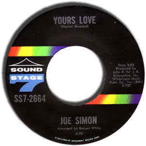 Yours Love/ I Got A Whole Lot of Lovin'