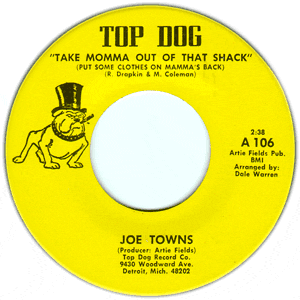 Take Momma Out Of That Shack/ Down And Out World