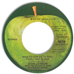 Whatever Gets You Through The Night/ Beef Jerky