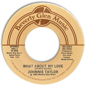 What About My Love/ Reaganomics