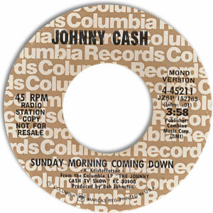 Sunday Morning Coming Down