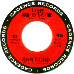 It Keeps Right On A-Hurtin'/ She Gave Sweet Love To Me