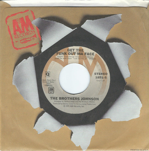 Get The Funk Out Ma Face/ Tomorrow