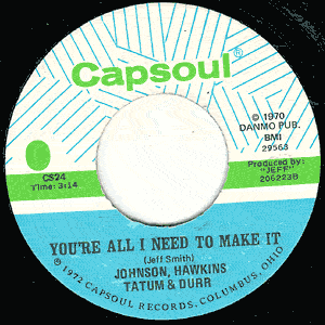 You're All I Need To Make It/ A World Without You