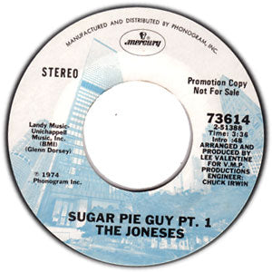Sugar Pie Guy, Pt.1/ Pt. 2