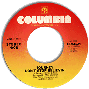 Don't Stop Believin' / Who's Crying Now